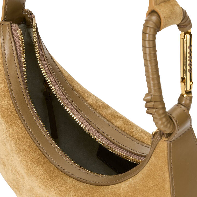Alden Suede Shoulder Bag image number null