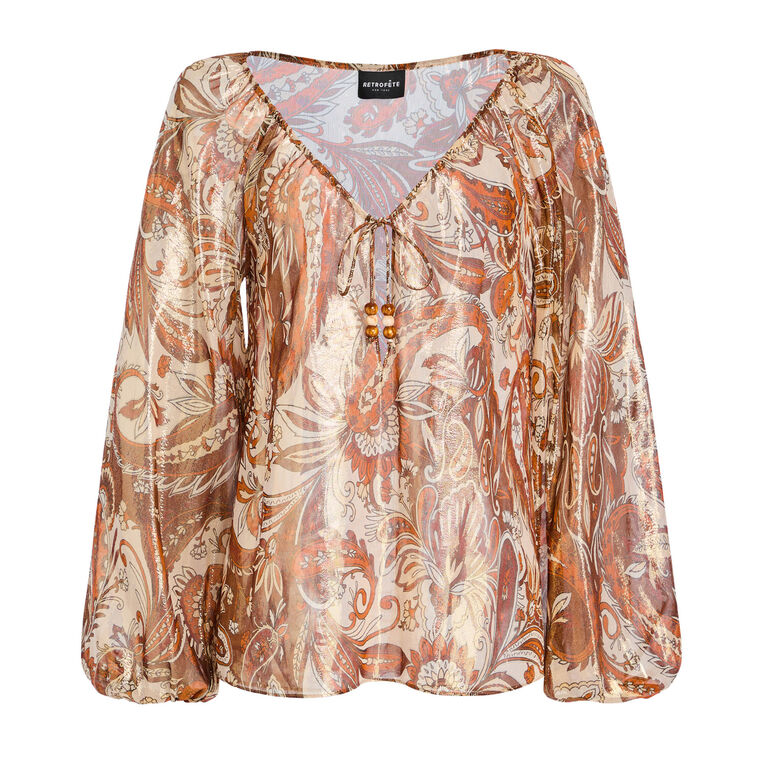 Arabella Silk Blouse image number null