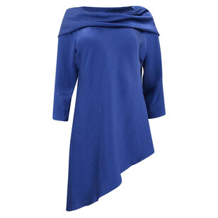 Hammered Satin Bias Tunic