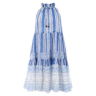 Sleeveless Tiered Short Dress
