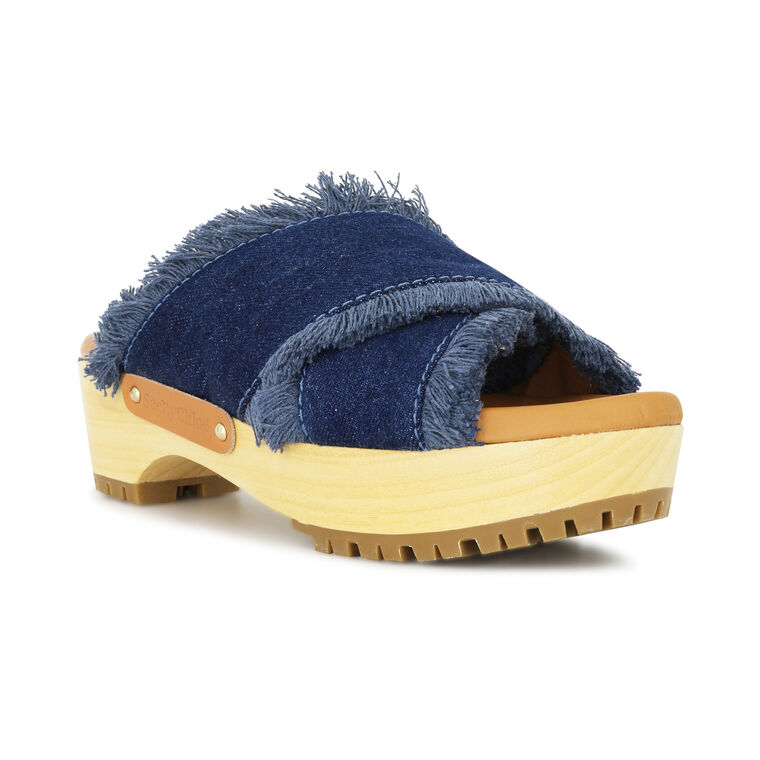 Prue Denim Clog image number null