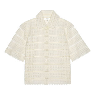 The Lattice Crochet Blouse
