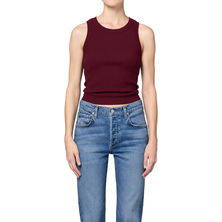 Isabel Ribbed Tank image number null