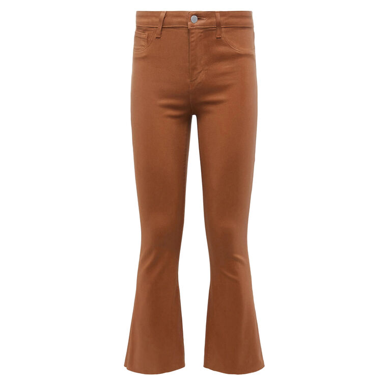 Kendra Cropped Flare Jean image number null