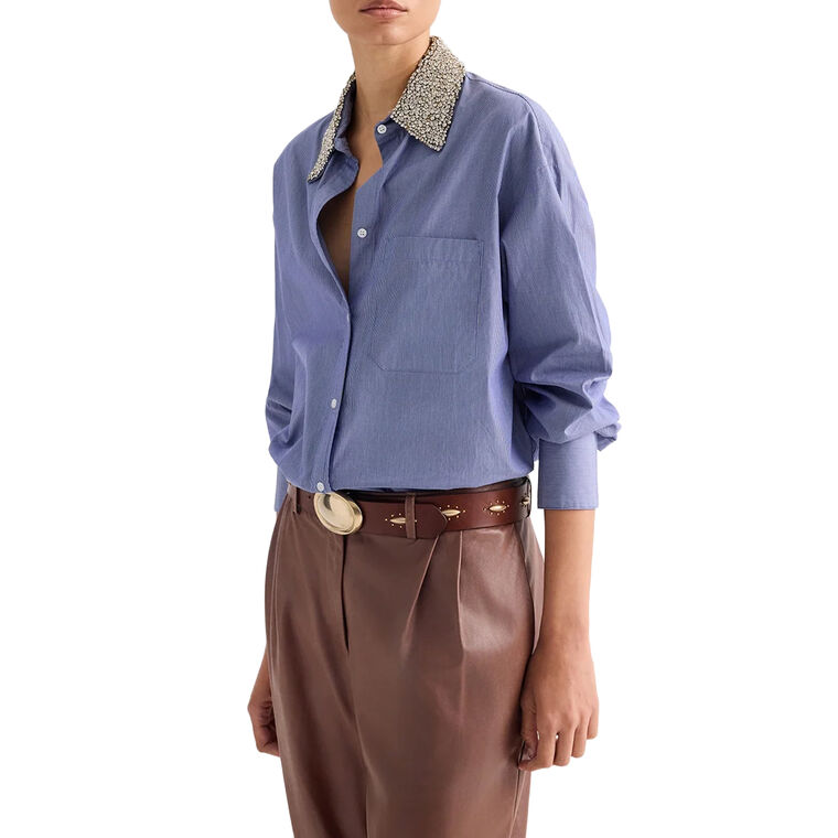 Big Joe Crystal Collar Shirt image number null