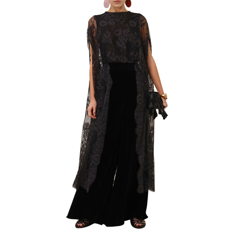 Valiant Lace Caped Top image number null