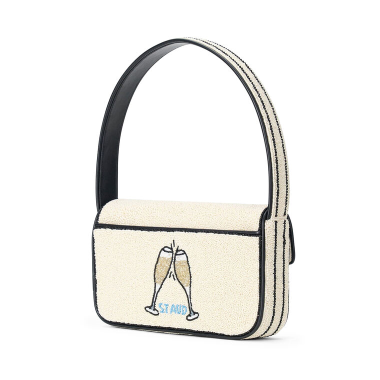 Tommy Beaded Shoulder Bag image number null