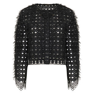Ollie Lace Fringe Jacket