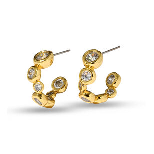 Asterales Small Hoop Earrings