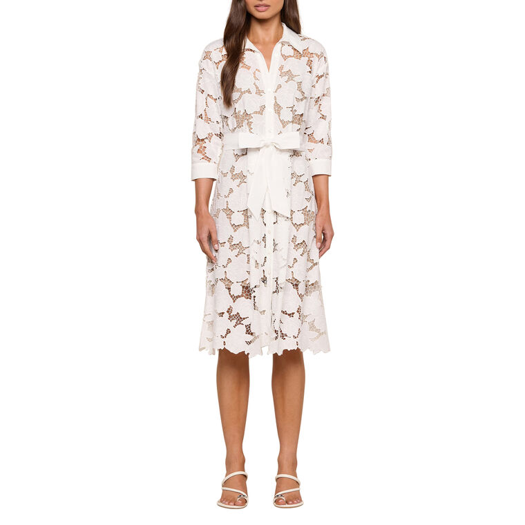 May Eyelet Shirt Dress image number null