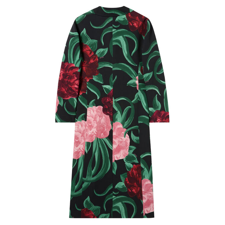 Satin Duster Coat image number null