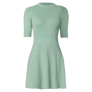 Warren Short Sleeve Knit Mini Dress