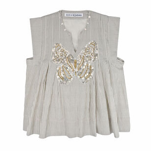 Nadine Butterfly Slate Top