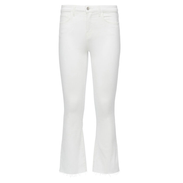 Kendra Cropped Flare Jean image number null