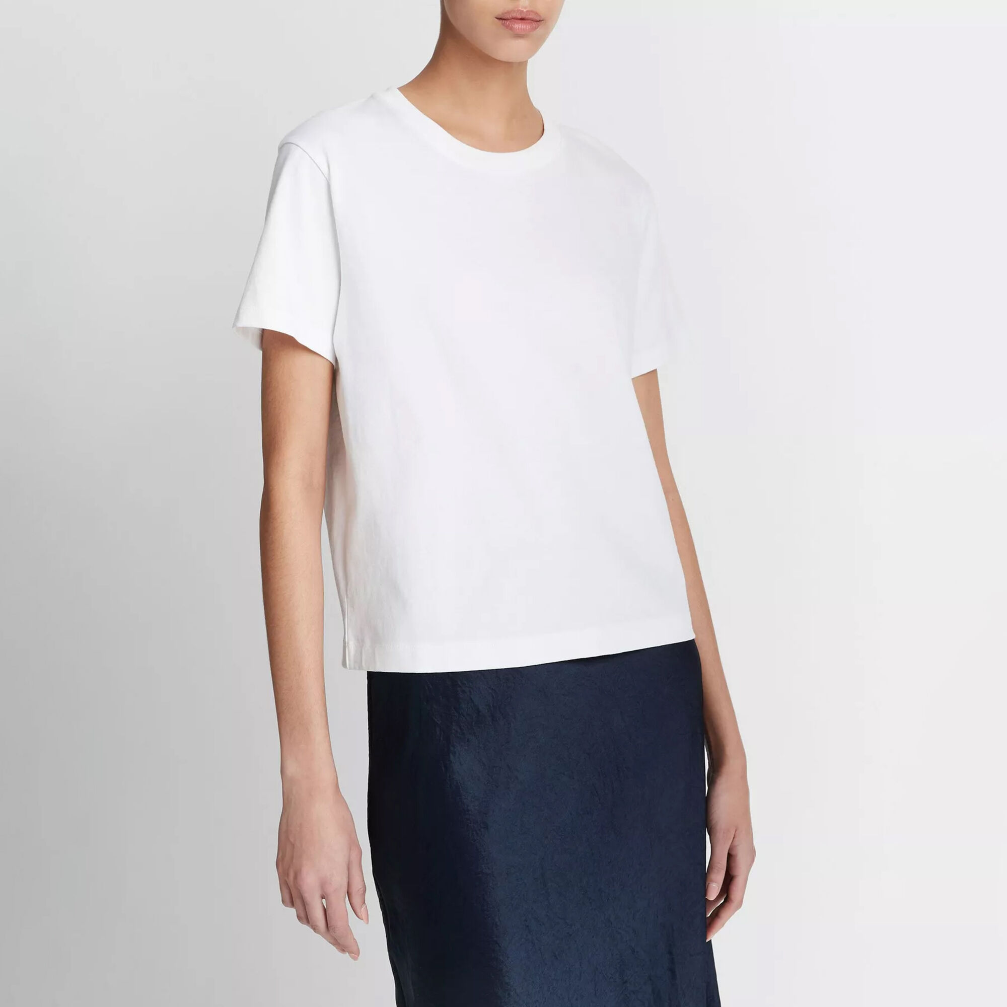 Pima Cotton Crew Neck T-Shirt