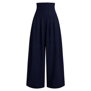 High Waist Wide Leg Trouser