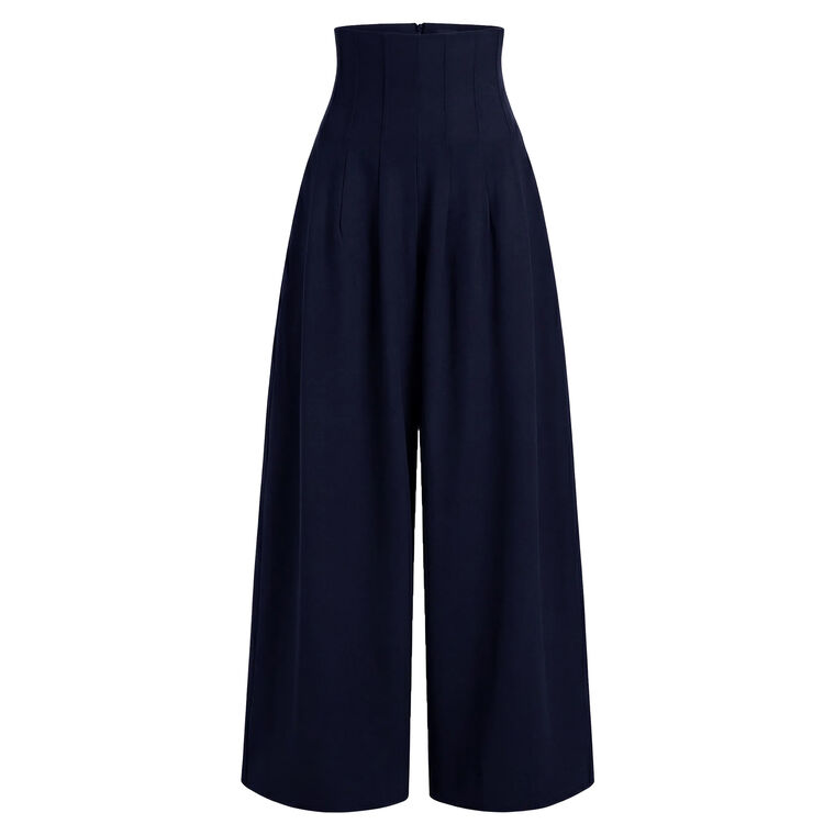 High Waist Wide Leg Trouser image number null