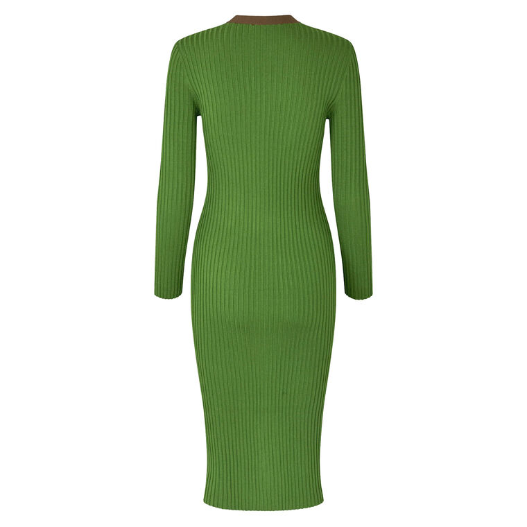 Long Sleeve Cardigan Dress image number null