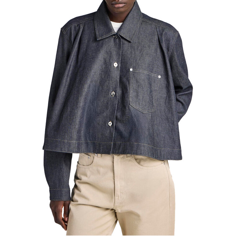 Long Sleeve Flare Hem Shirt image number null