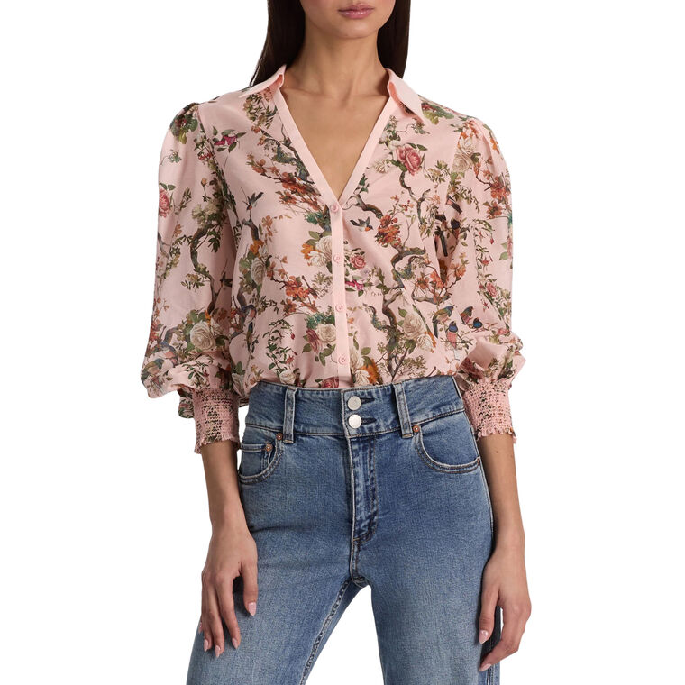 Charis Button Down Blouse image number null