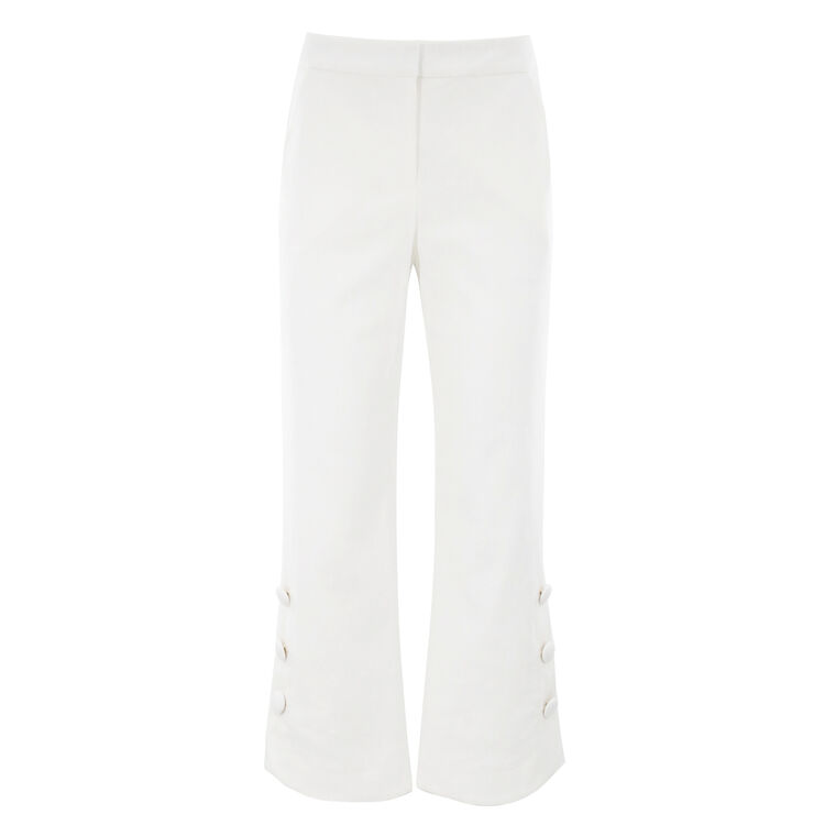 Tortona Button Hem Pants image number null