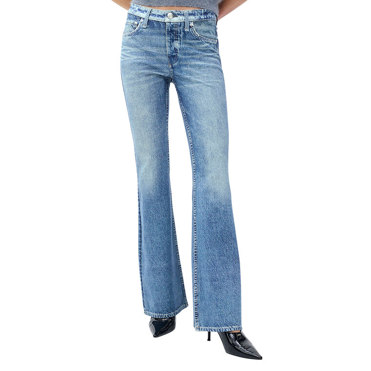 Miramar Ponte Dahlia Full Length Flare Jean image number null