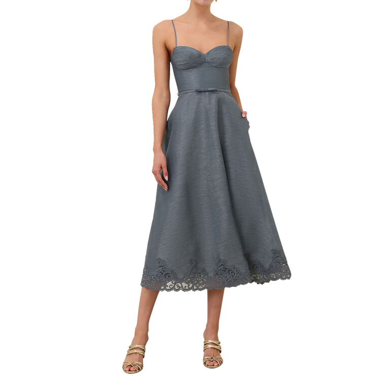 Ascent Tucked Midi Dress image number null