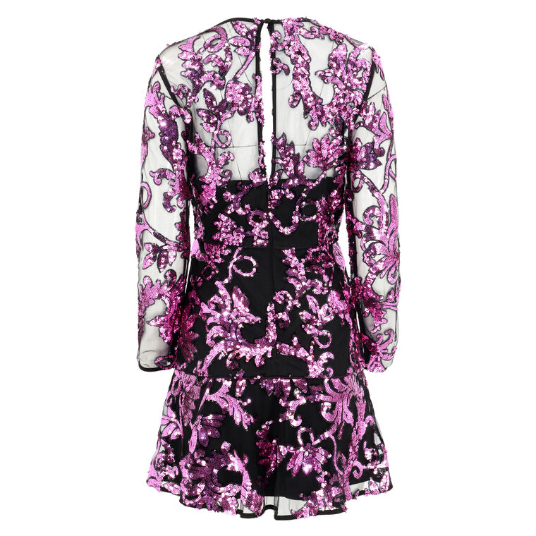 Tove Tassel Paisley Sequin Dress image number null