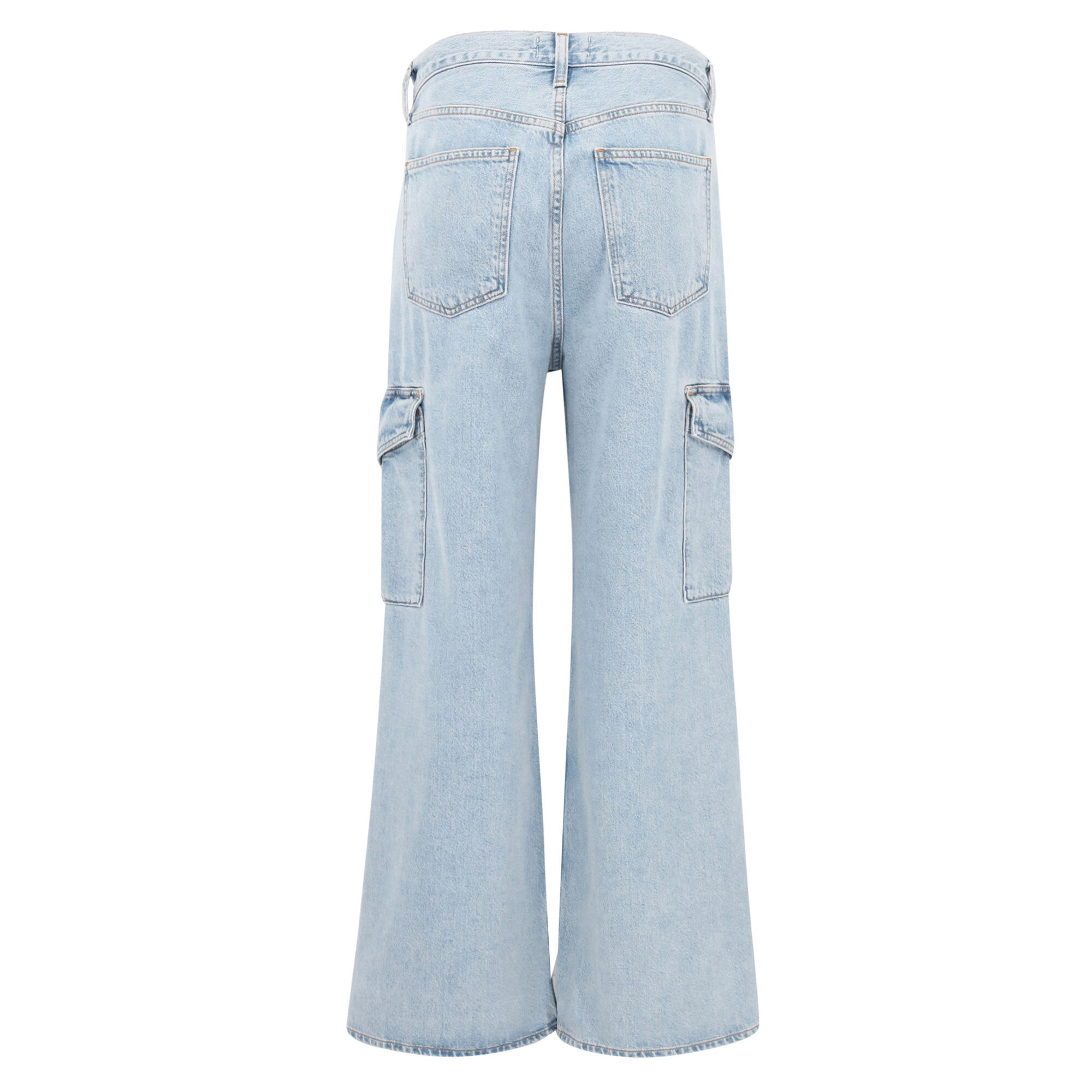 【IONSEOUL】Damage Dekie Wide Cargo Jeans 4JH504 IONSEOUL】Damage Dekie Wide Cargo Jeans 4JH504 (IONSEOUL