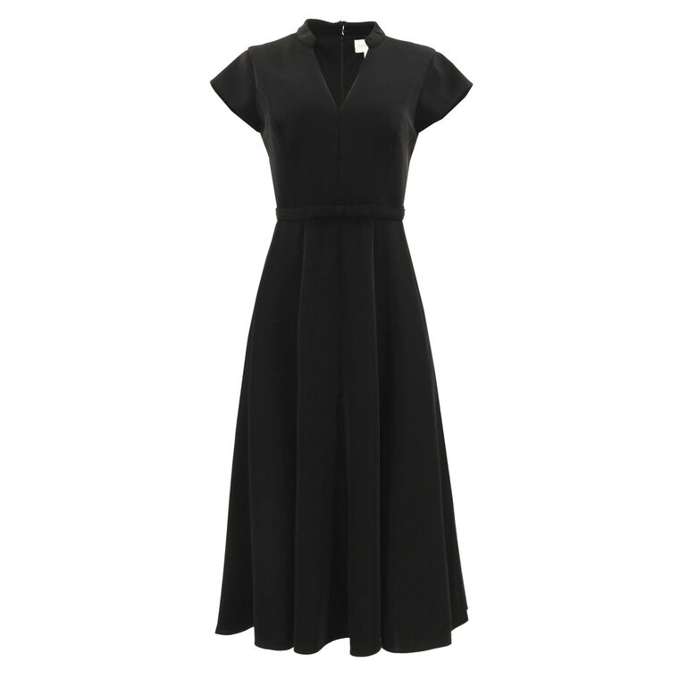 Marian Cap Sleeve Midi Dress image number null
