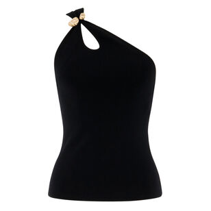 Anouk One-Shoulder Knit Top