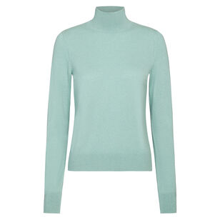 Long Sleeve Cashmere Turtleneck Sweater