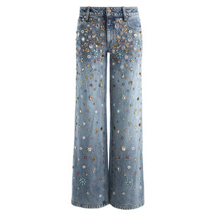 Amazing Low Rise Embellished Jeans