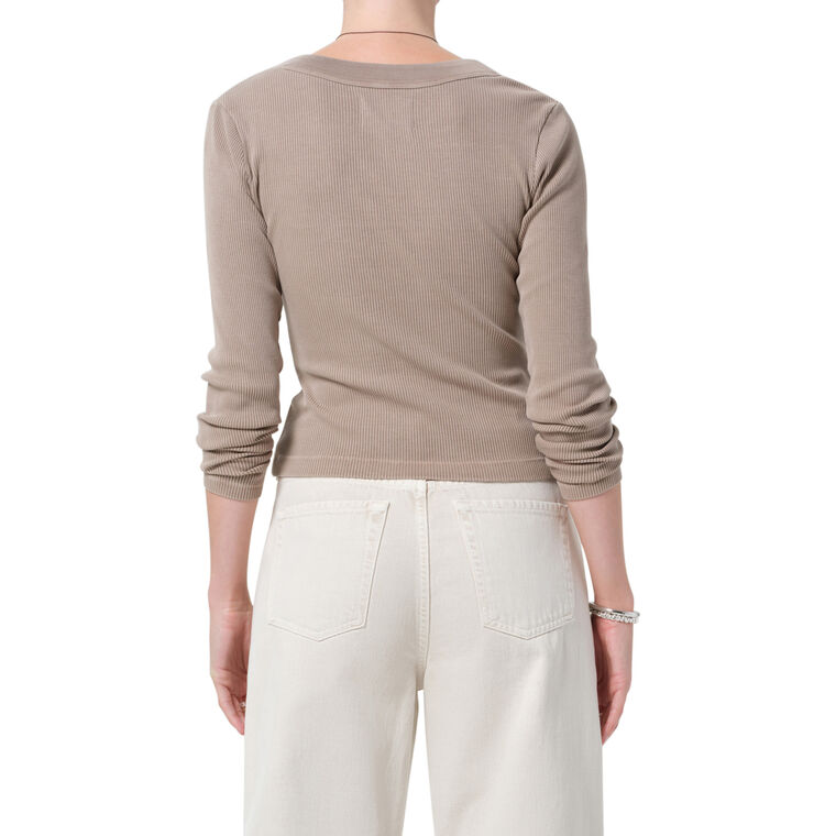 Varra Long Sleeve Henley Top image number null