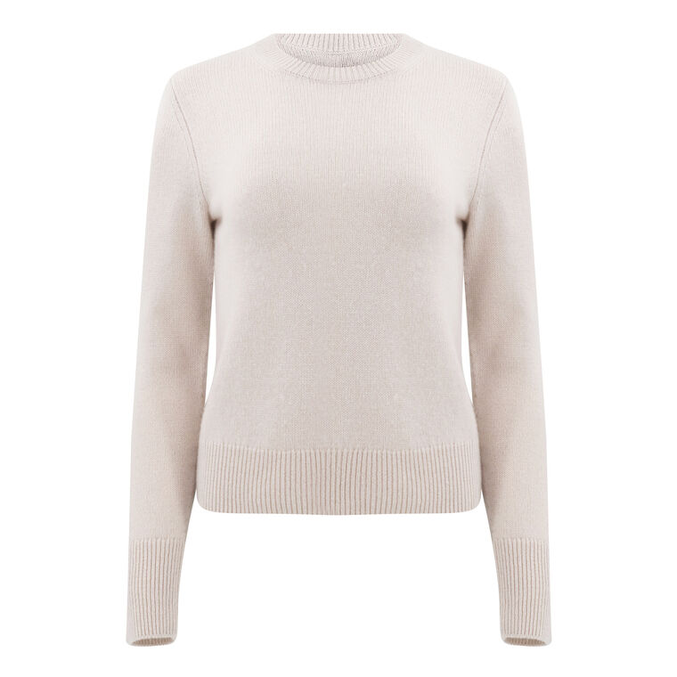 Cashmere Crew Neck Sweater image number null