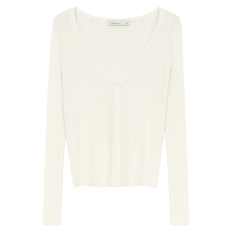 Darlene Long Sleeve V-Neck Cardigan image number null