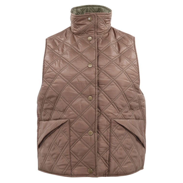 Tarlow Reversible Quilted Vest image number null
