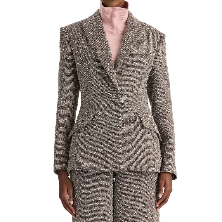 Slub Wool Tweed Jacket image number null