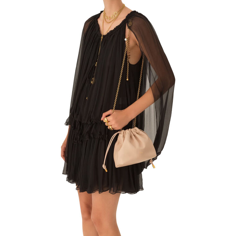 Mini Chloe Icons Drawstring Shoulder Bag image number null