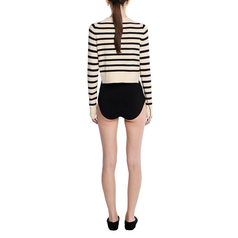 Petite Fringe Long Sleeve Cardigan image number null
