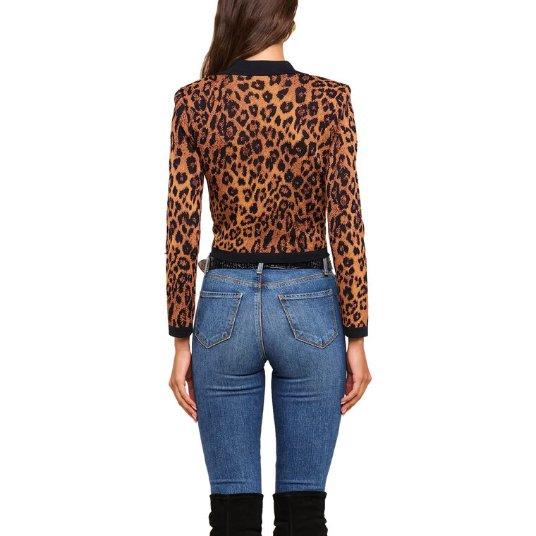 Osiris Jacquard Cardigan image number null