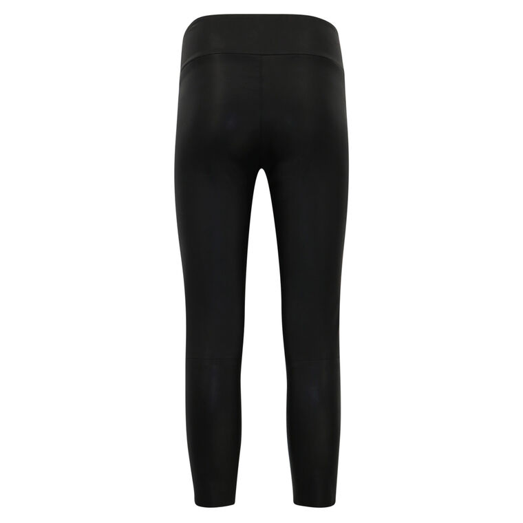 Leather Ankle Leggings image number null