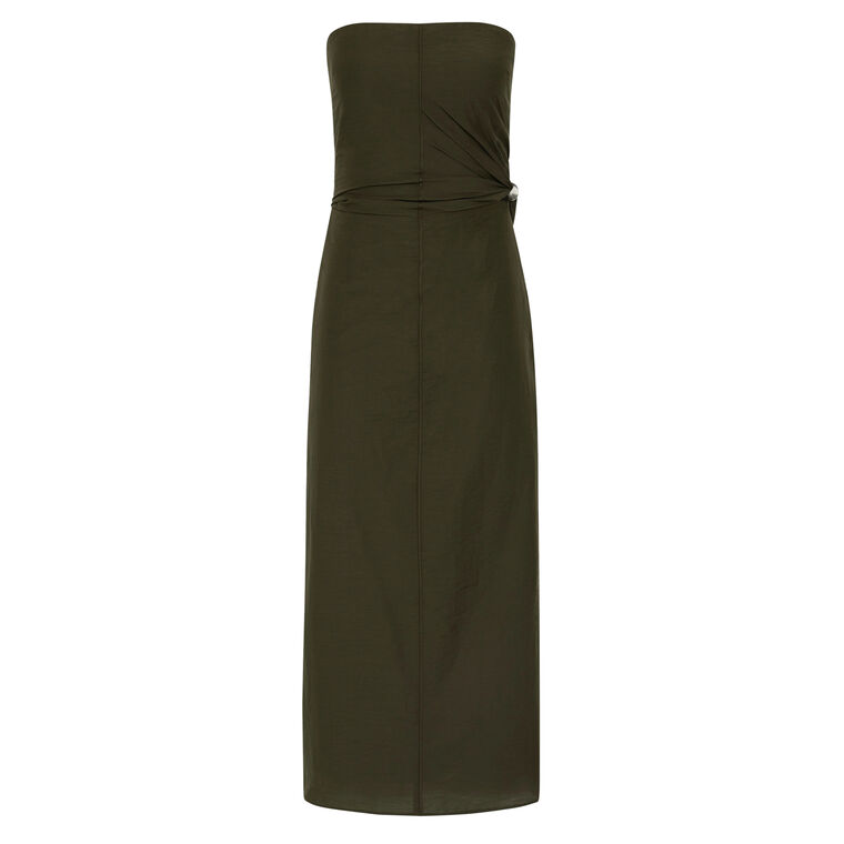 Sorel Strapless Midi Dress image number null