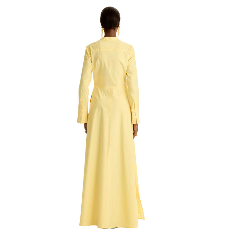 Cyclamen Cotton Poplin Caftan image number null