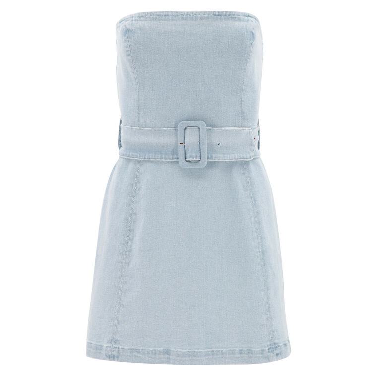 Fae Denim Dress image number null