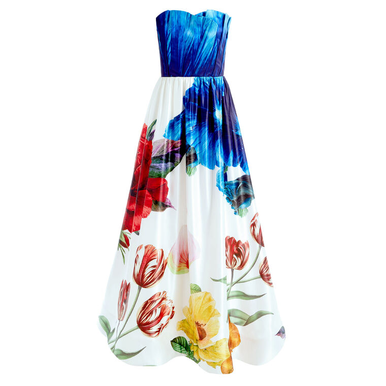 Stella Strapless Gown image number null