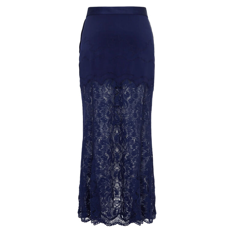 Lace Midi Skirt image number null