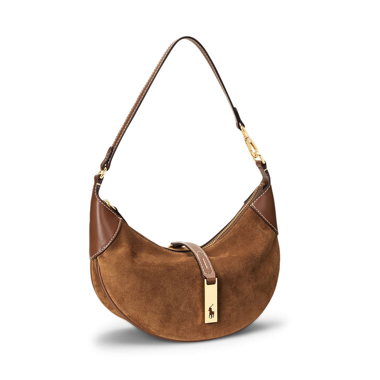 Polo ID Suede Mini Shoulder Bag image number null