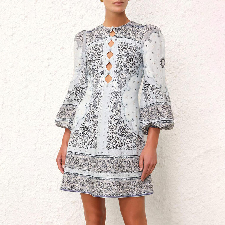 Matchmaker Keyhole Mini Dress image number null