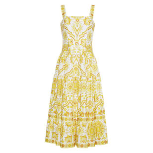 Margarita Sleeveless Midi Dress
